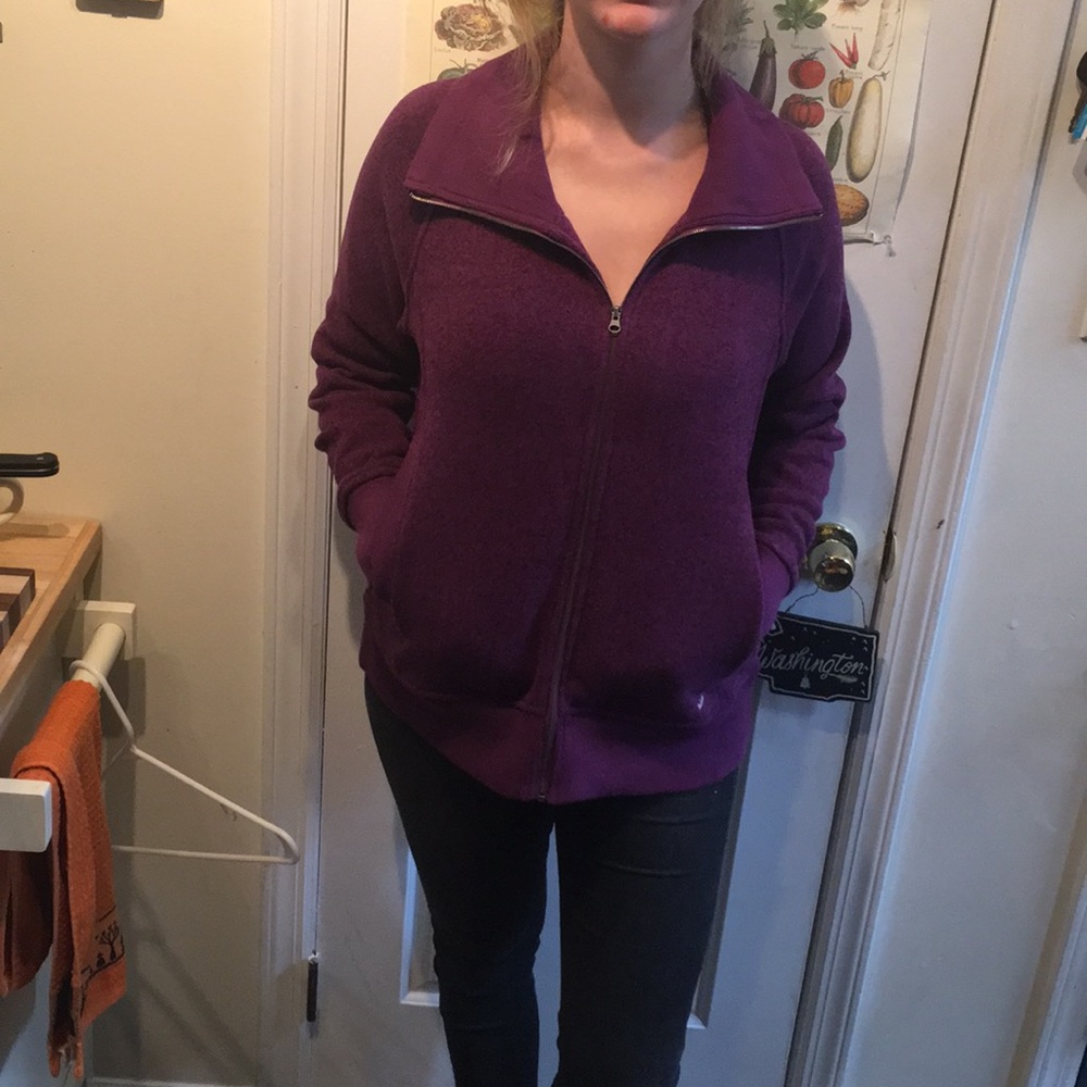 Purple Woolrich Fleece